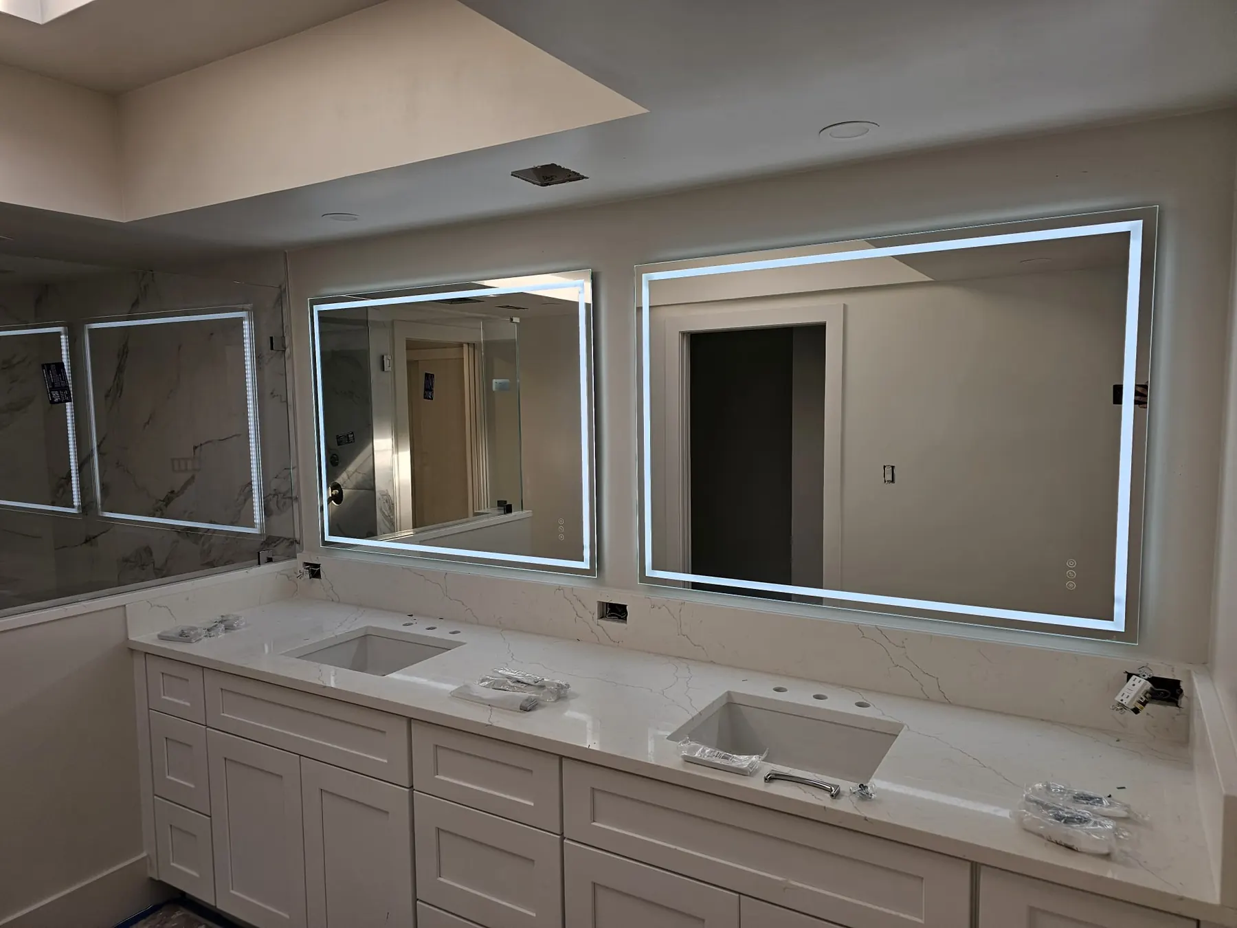 after led mirror installation in Southwest Florida