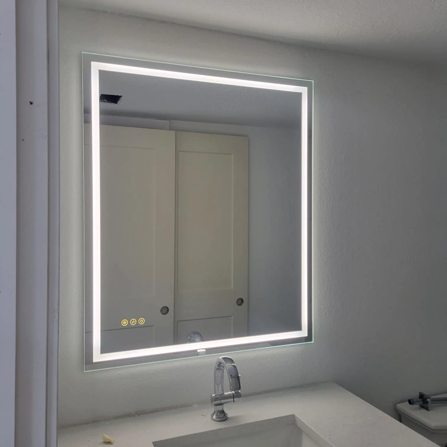 after led mirror installation in Southwest Florida