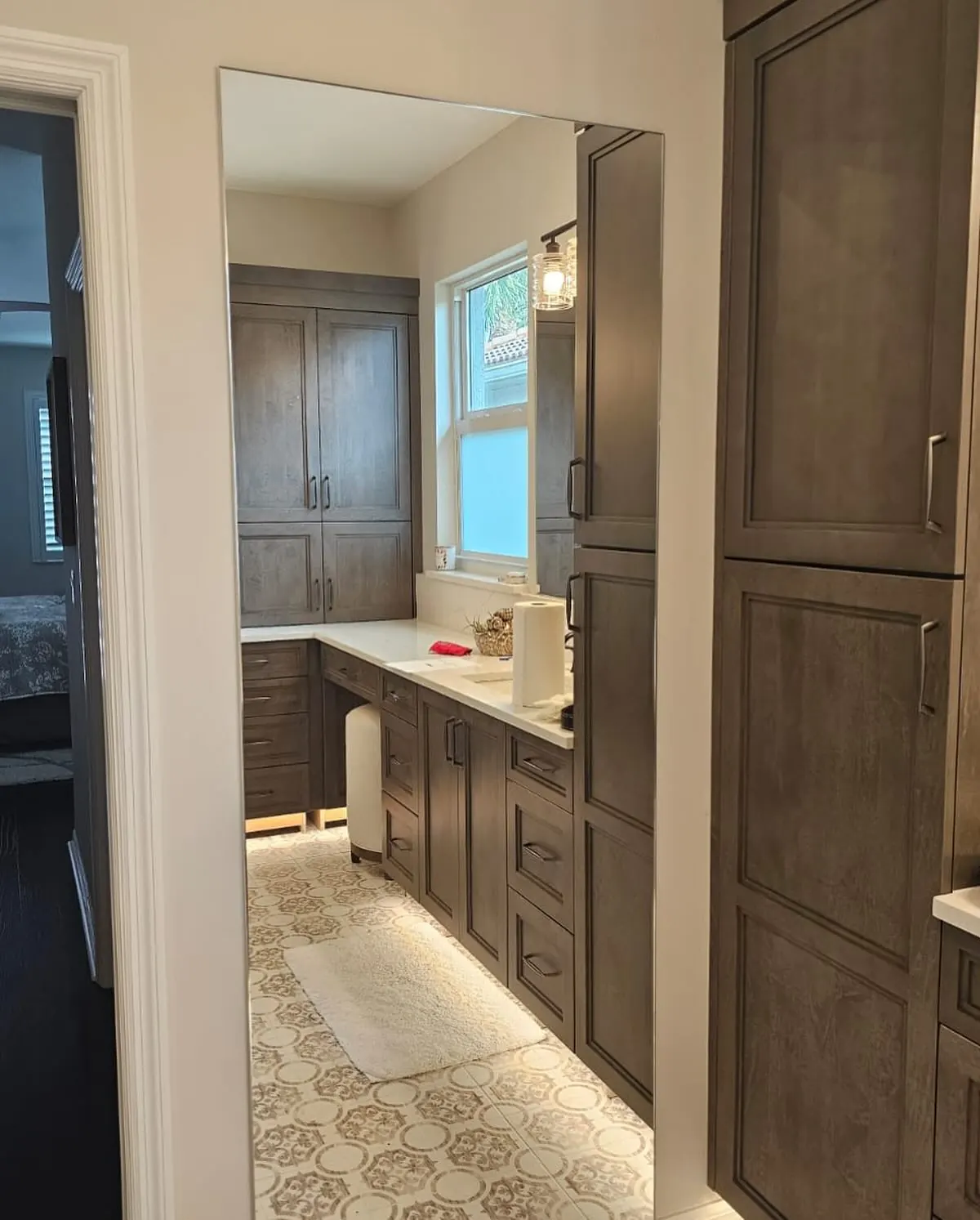 after normal mirror installation in Southwest Florida