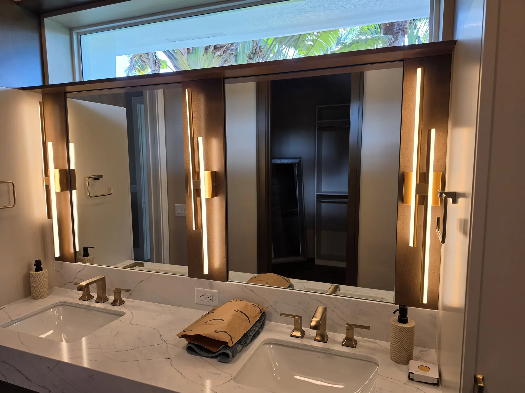 after normal mirror installation in Southwest Florida