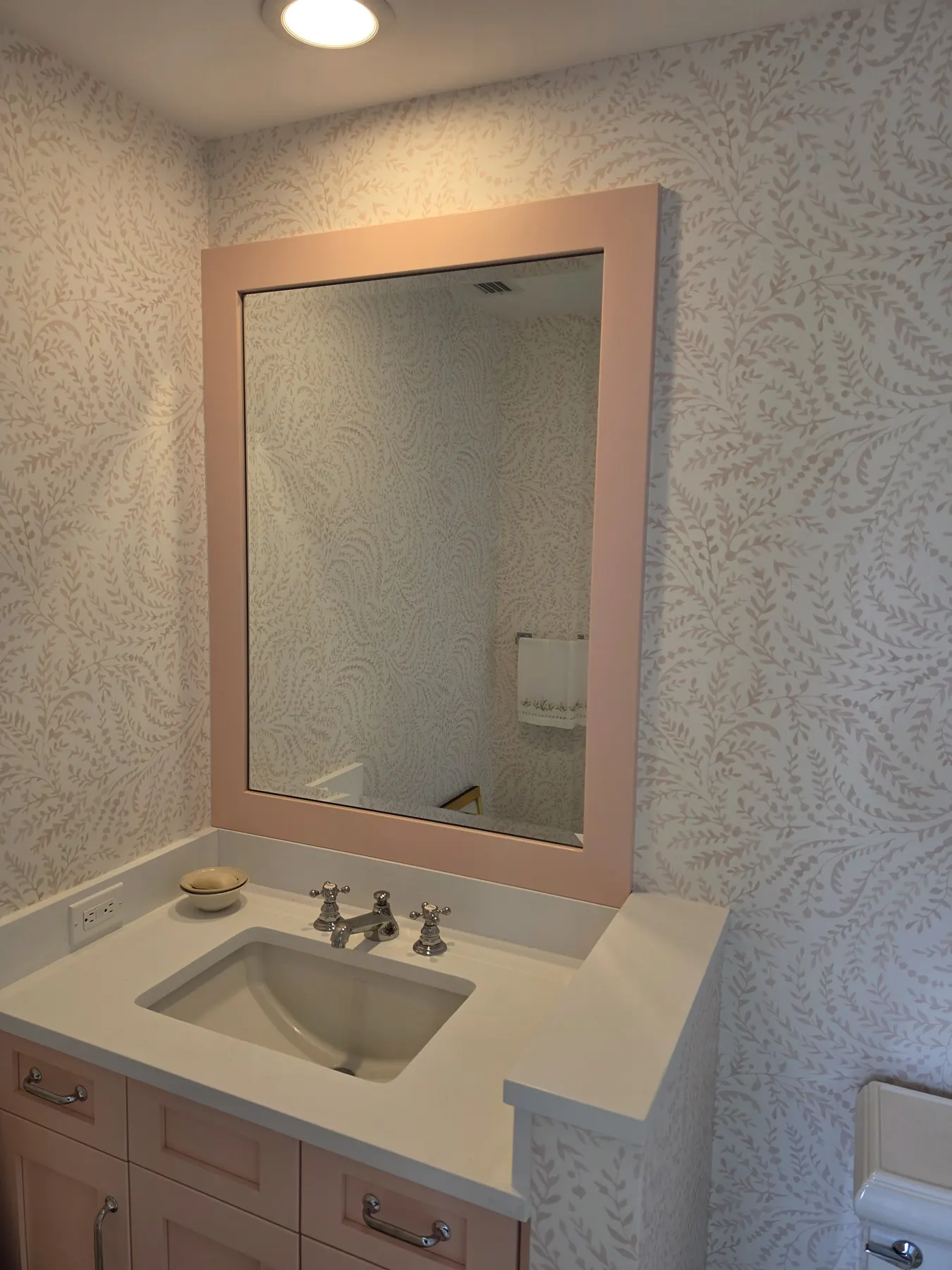 after normal mirror installation in Southwest Florida