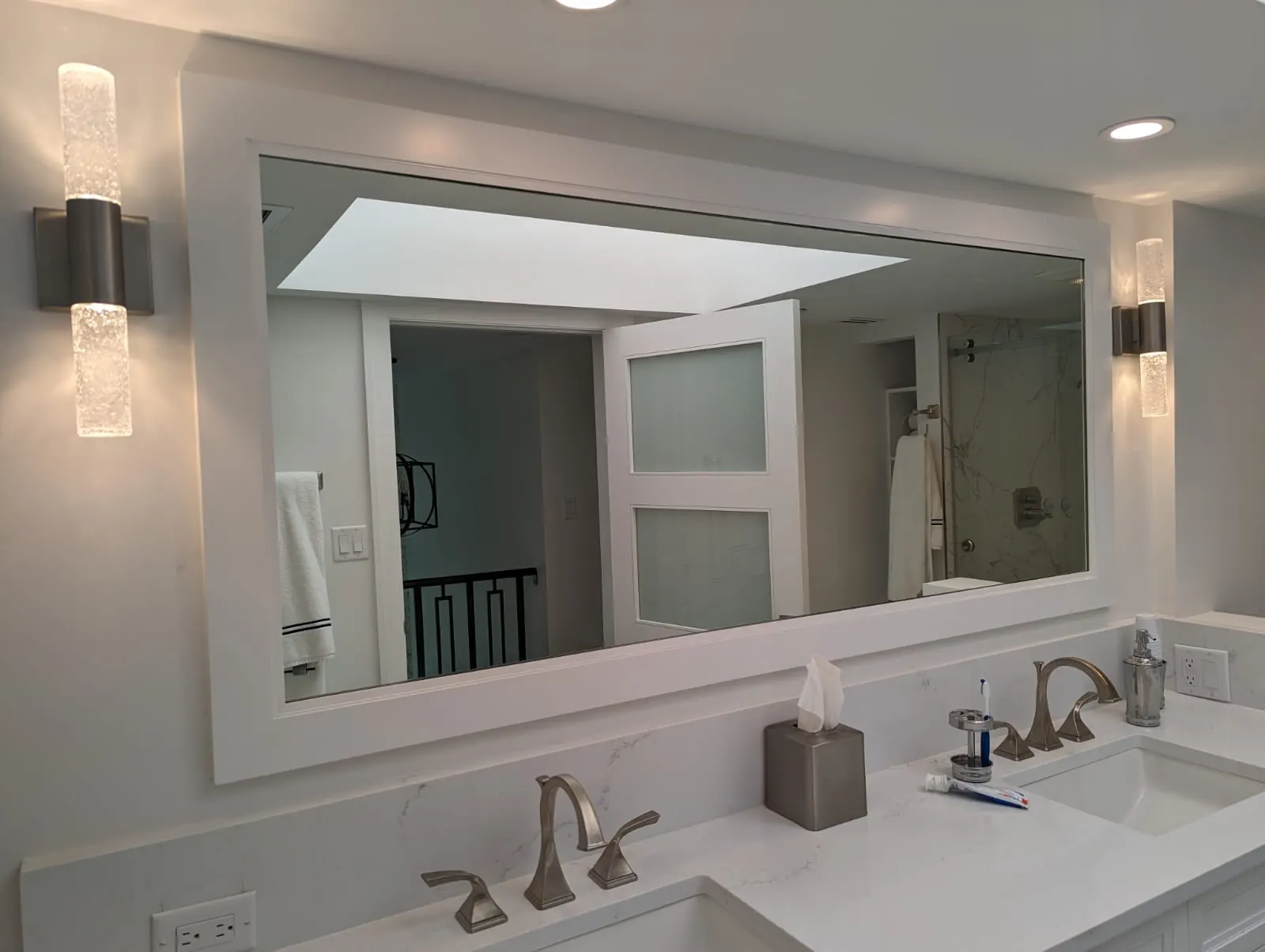 after normal mirror installation in Southwest Florida