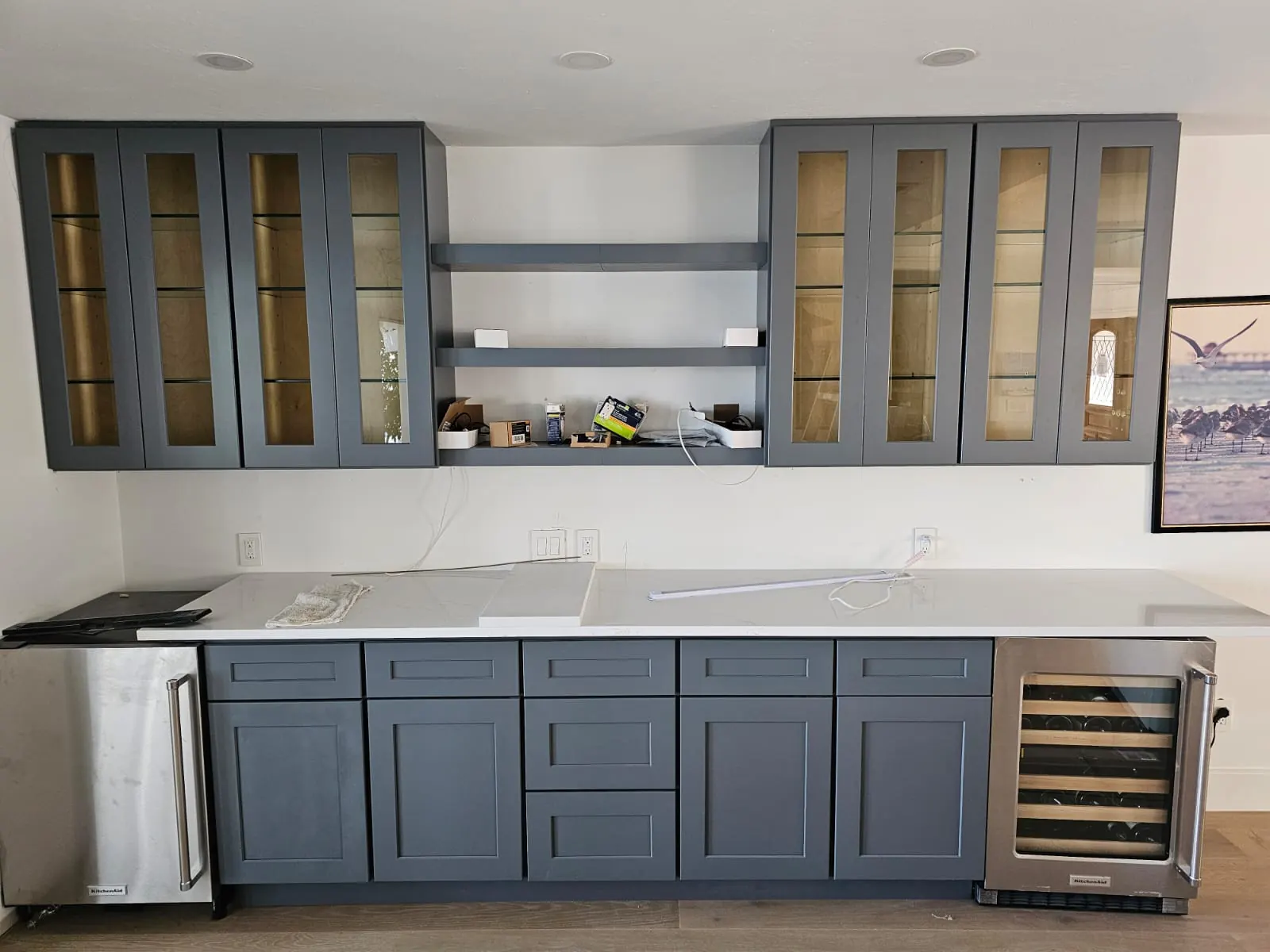 after shelves, cabinets, and tabletop glass in Southwest Florida